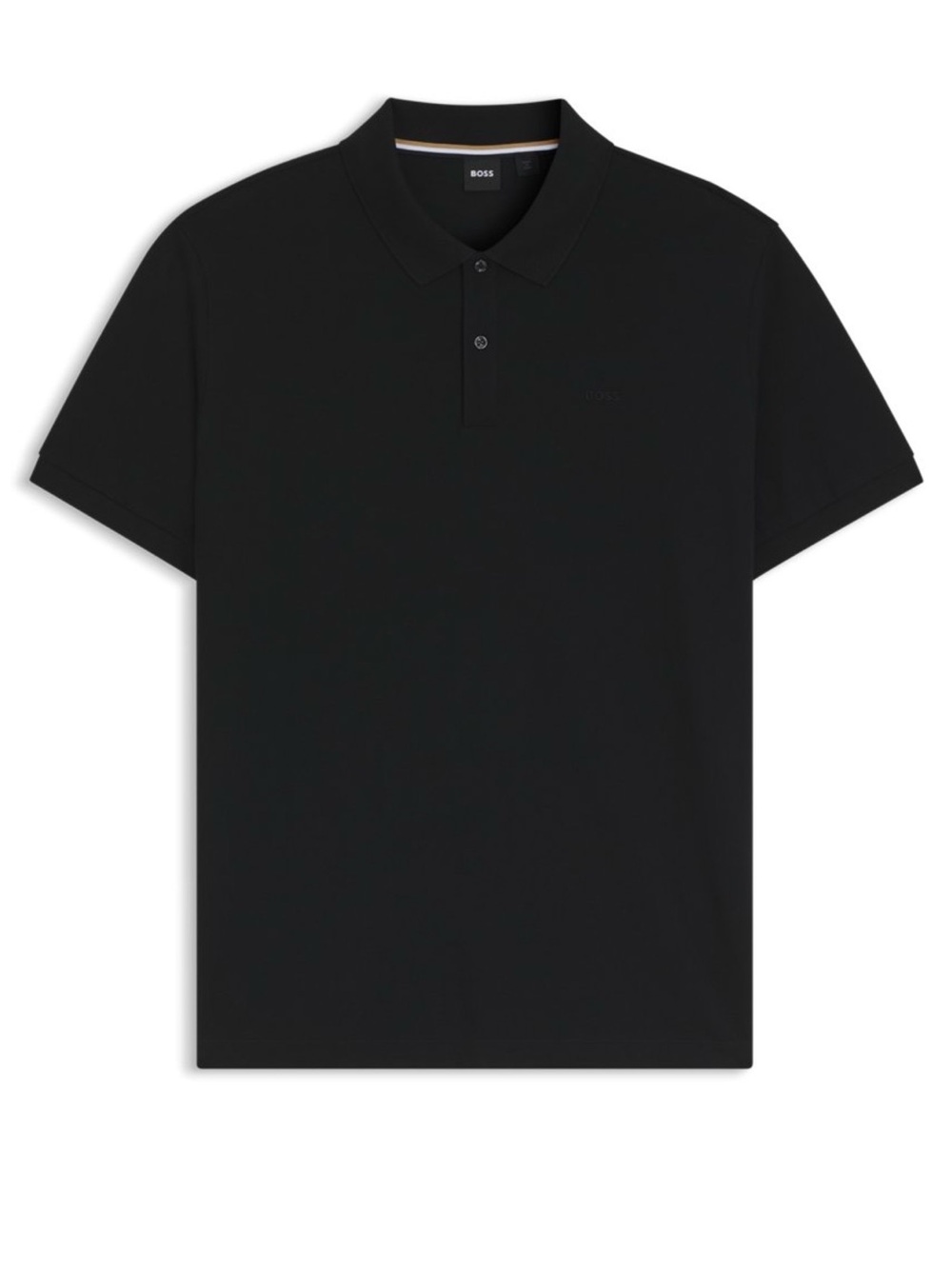 BOSS Black Short-Sleeve Polo Shirt